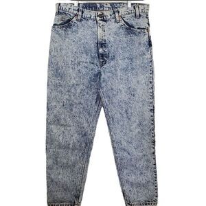 Vintage Levi's Acid wash High-waisted. 550 Orange tag. MOM jeans. Size 38x32